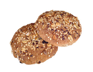 Image showing oatmeal cookies