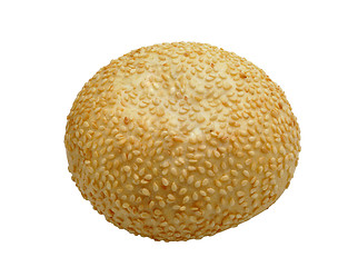 Image showing bun with sesame seeds