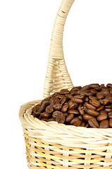 Image showing coffee beans in the basket