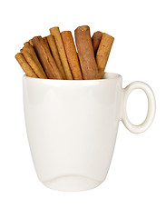 Image showing cinnamon in a cup