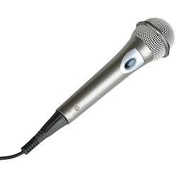 Image showing large microphone