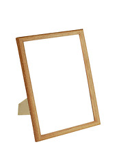 Image showing wooden picture frame