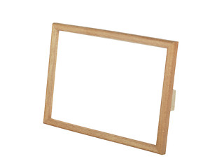 Image showing wooden picture frame