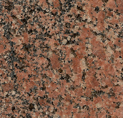 Image showing red granite