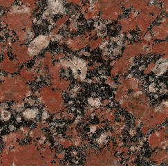 Image showing red granite