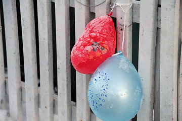 Image showing winter baloons