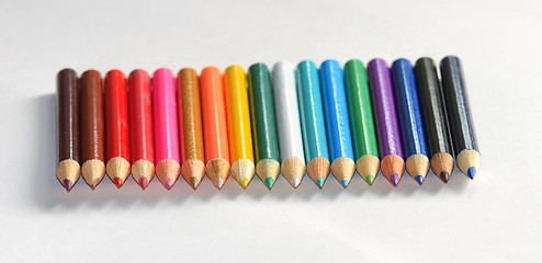 Image showing  colored pencils