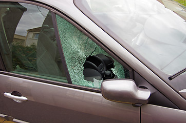 Image showing car vandalism