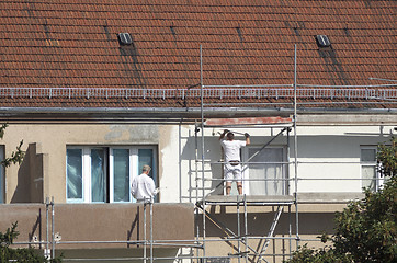 Image showing Construction workers