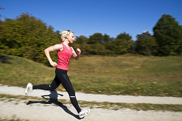 Image showing Running