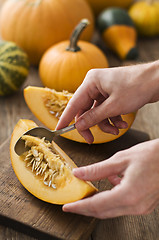 Image showing Pumpkins