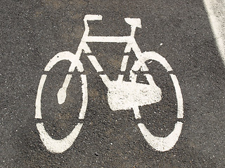 Image showing Bycicle sin