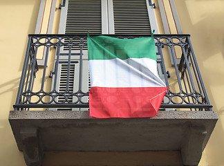 Image showing Italian flag