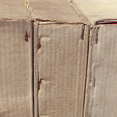 Image showing Corrugated cardboard