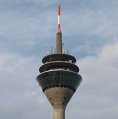 Image showing Duesseldorf Rheinturm, Germany