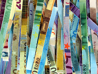 Image showing Euro note