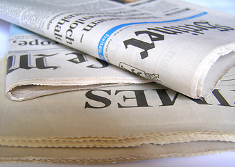 Image showing Newspapers picture