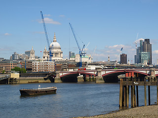 Image showing River Thames in London