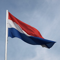 Image showing Flag of Luxembourg