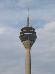 Image showing Duesseldorf Rheinturm, Germany