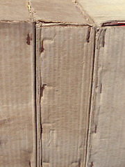 Image showing Corrugated cardboard