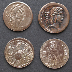 Image showing Roman coins