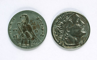 Image showing Greek coin