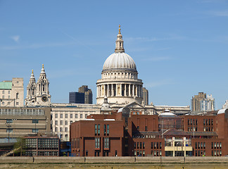 Image showing St Paul Cathedral, London