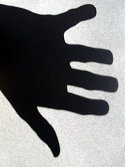 Image showing Hand shadow