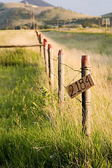 Image showing Countryside Fence