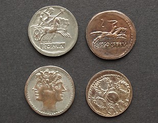 Image showing Roman coins