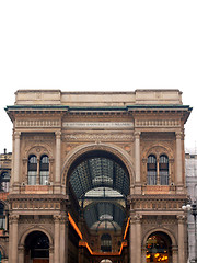 Image showing Galleria Vittorio Emanuele II, Milan