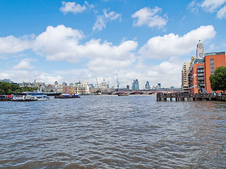 Image showing River Thames in London