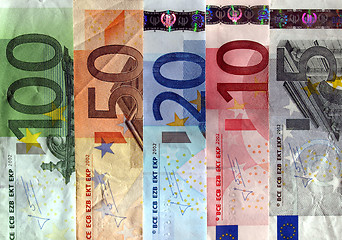 Image showing Euro note