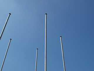 Image showing Flagpole