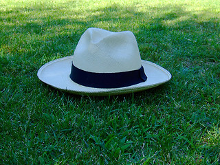 Image showing panama hat 2