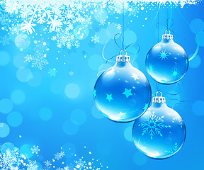 Image showing Christmas abstract background