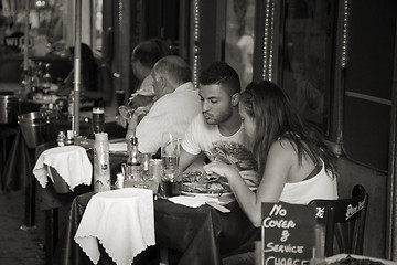 Image showing Young couple Rome