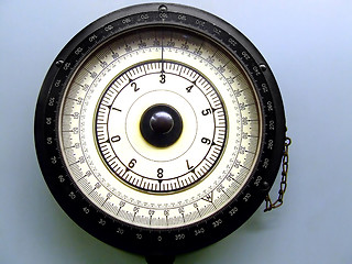 Image showing Nautical compass