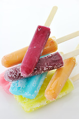 Image showing ice cream pops