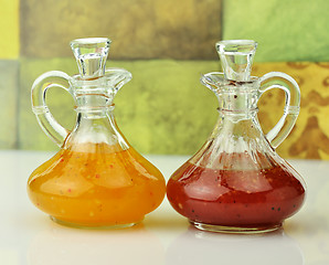 Image showing salad dressings