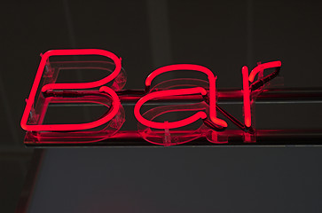 Image showing Bar sign