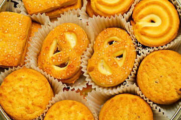 Image showing Butter cookies