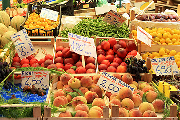 Image showing Fruits stall