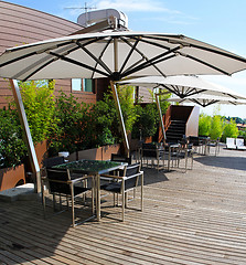 Image showing Roof top garden