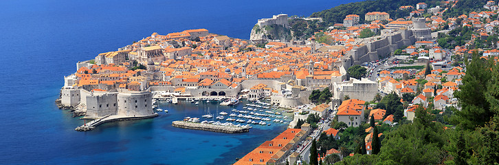 Image showing Dubrovnik panoramic