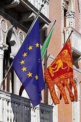 Image showing Venetian flag