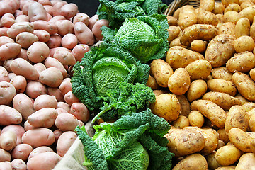 Image showing Potatoes