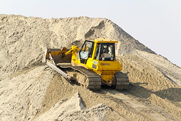 Image showing Heavy bulldozer