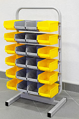 Image showing Plastic rack